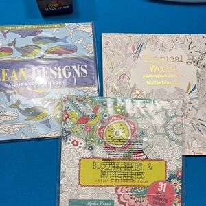 3 Coloring Book Set - new unopened